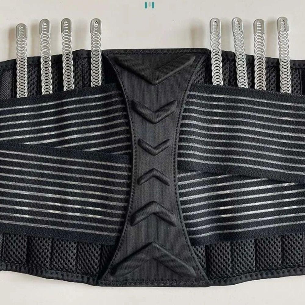 Adjustable Spine Support Belt Pressurization Orthopedic Lumbar Belt Lumbar Corset  Workout