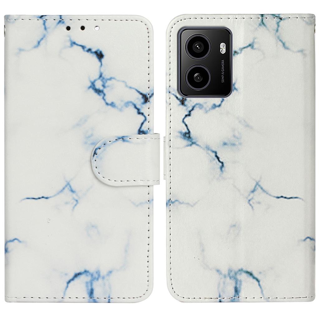 For HMD Pulse/Pulse+ Shockproof Case Pattern PU Leather Flip Phone Cover