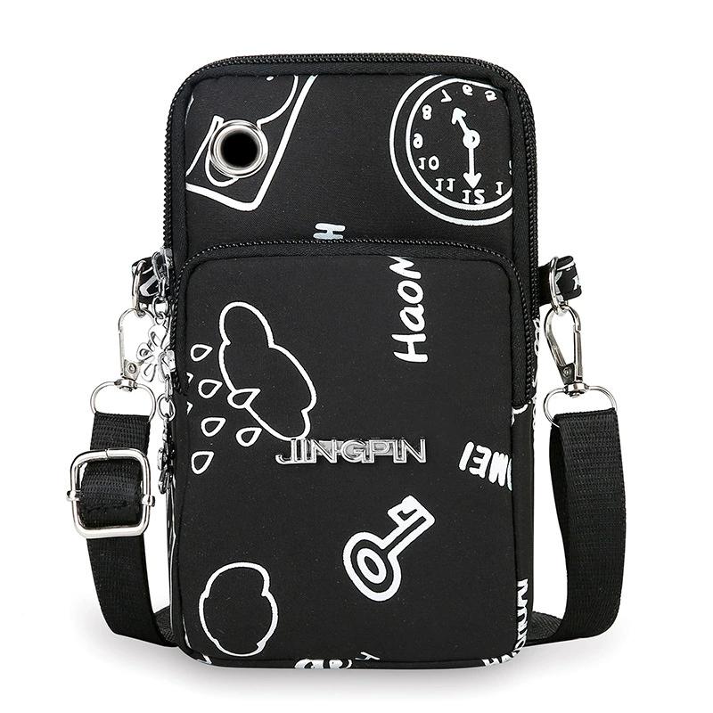 Mobile Phone Bag, Women's Oxford Cloth 2025 New Arm Bag, Sports Fashion Versatile Outdoor Fitness Wrist Bag, Cycling Bag