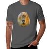 Capybara Head T-Shirt Basic Solid Color Casual Tee Shirt