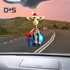 Giraffe Christmas Ornament Acrylic Cute Animal Pendant Cartoon Giraffe Hanging Ornament for Tree Car Animal Lovers Gift
