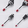 4 Pieces Hex Shank Boring Tool Extension FastRelease SelfLocking Holder Knurled