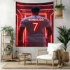 Cristiano Ronaldo Vintage Tapestry Nordic Minimal Suitable For Dorm Wall Reading Corner Living Room Four Seasons Vintage Wall Art Gift For New Home