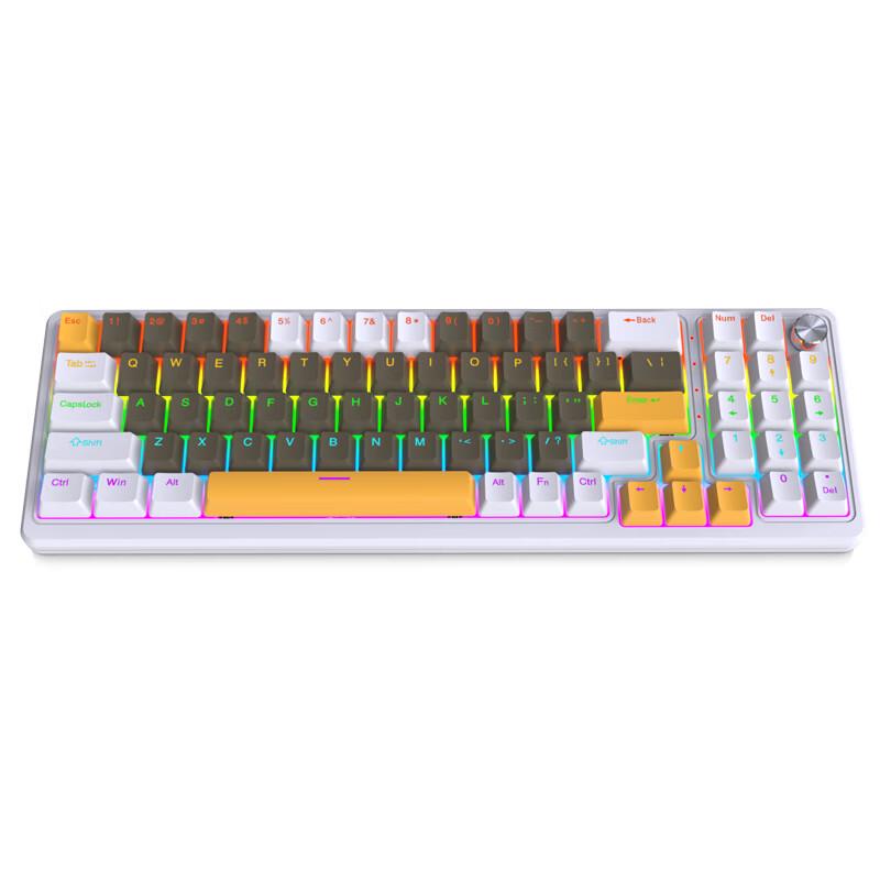 

Y-FRUITFUL K78 78-Key Wired RGB Mechanical Gaming Keyboard