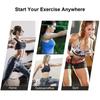 5 Levels Elastic Band Yoga Pull Rope Elastic Gym Fitness Exercise Tube Band With Handles For Home Workouts Strength Training