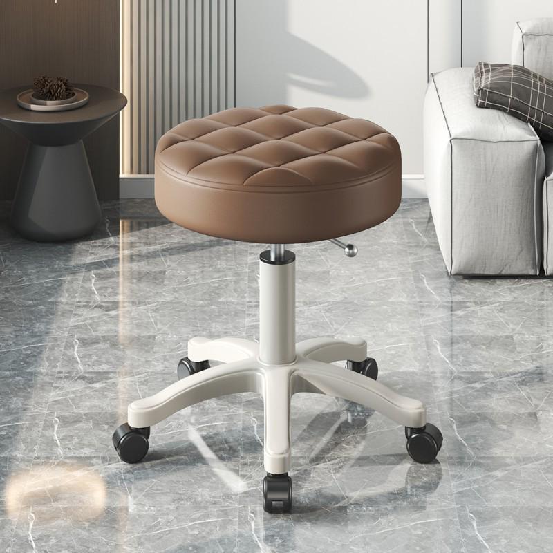 Height-Adjustable Rotating Salon Chair for Beauty, Barber, or Nail Art