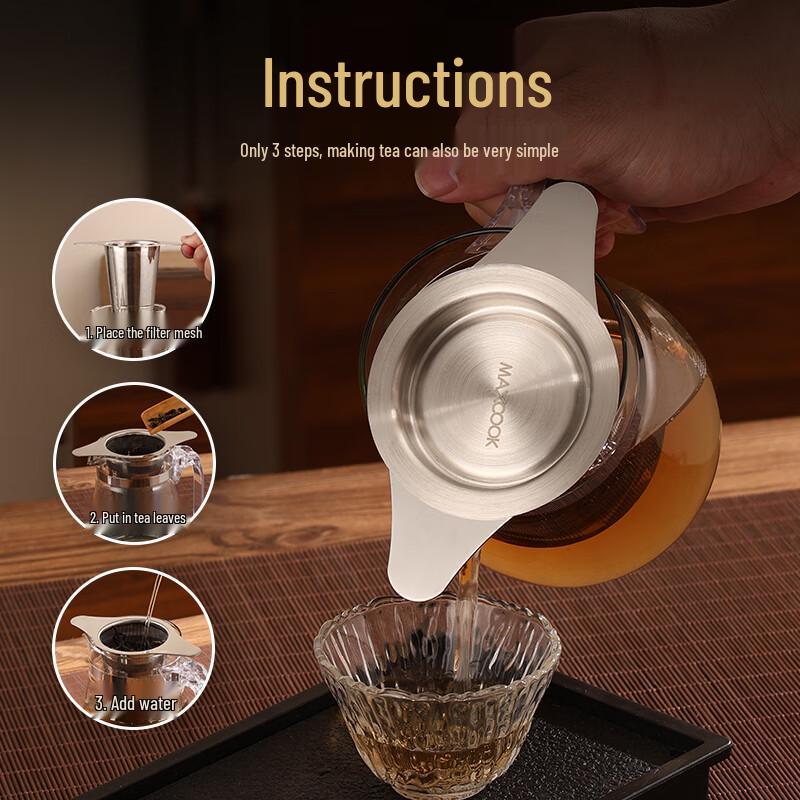Maxcook 304 Stainless Steel Tea Infuser