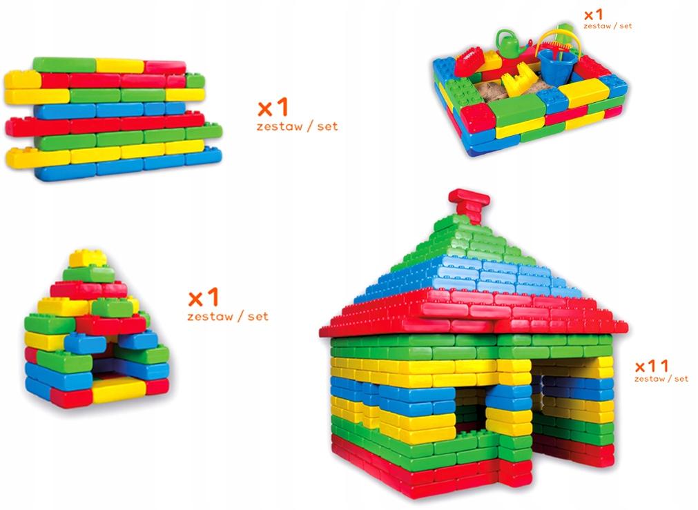 Marioinex Mega Bricks + Creative Wheels
