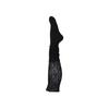 Floral Lace Over-the-Knee Socks (Black)