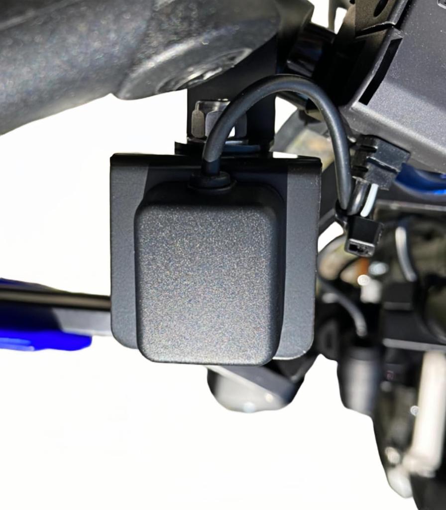 Hyo Rumu Motorcycle ETC Antenna Stay, Dash Cam Holder, Fits M10 Size Mirrors, Compatible