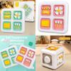Baby Multifunction Finger Activity Board With Montessori Design For Early Learning Development