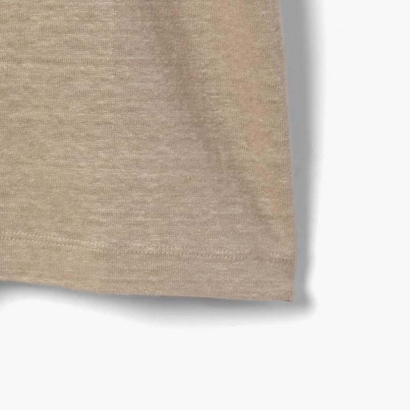 BaToner Normandy Linen T shirT Taupe Bof1m60003a46