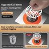 Floor Drain Odor-Proof Core Universal Inner Insert For Bathrooms, Shower Room Drain Strainer