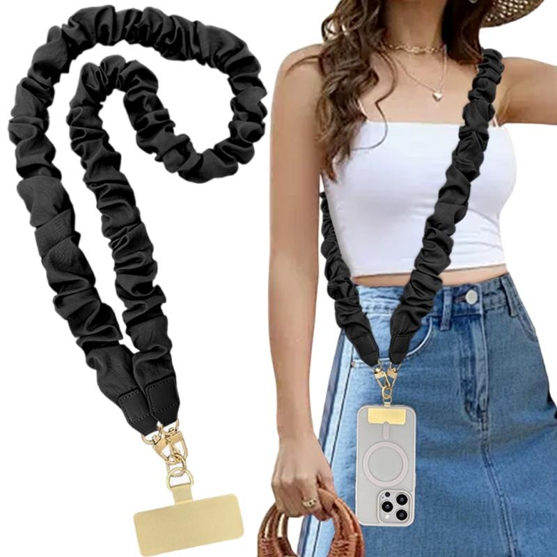 Fashionable Mobile Phone Holder With Wide Shoulder Strap Ergonomic Design 6 Trendy Colors Available