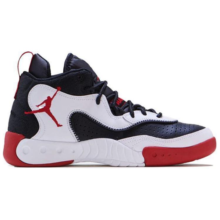 Jordan Jumpman Pro RX Leather Comfortable Versatile Non-Slip Wear-Resistant Lightweight Shock Absorbing Mid-Top Basketball Shoes CQ9439-106