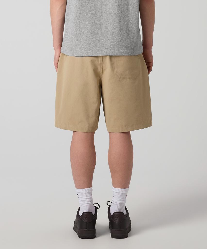 CHAMPION C-Logo Woven Shorts Beige