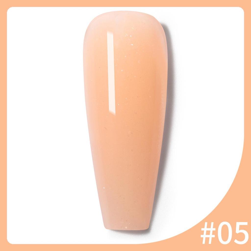 Nail Extension Gel Set: 24 Fine Glitter Colors for Phototherapy & Crystal Nails