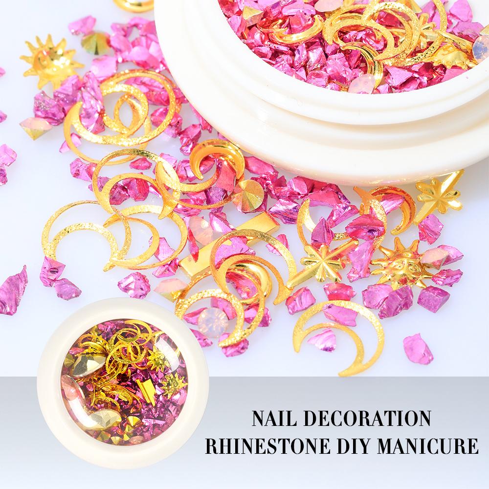

PHOENIXY Разные размеры Бусины для дизайна ногтей Caviar Крошечные стальные бусины Украшения для ногтей Маникюрный инструмент Золото Серебро Розовое золото Разноцветные