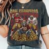 San Francisco Football Vintage Graphic T-Shirt Unisex Retro Gold Rush Sports Fan