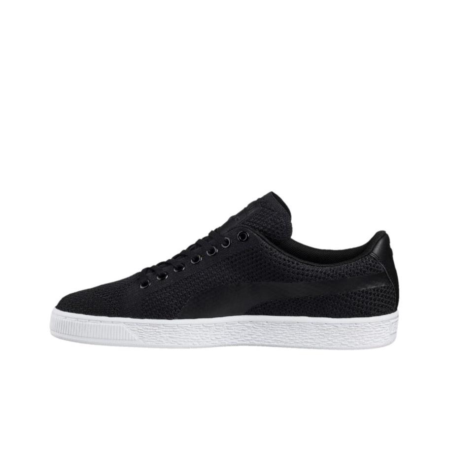 Puma Basket Classic Evoknit Low Top Sneakers Unisex Sneakers Black 363180-03