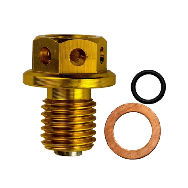 M14x1.5 Oil Sump Drain Plug Nut Modification Accessories Easy Installation Motorcycle Magnetic Oil Drain Bolt Screw