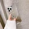 iPhone 13/14/12 Anti-Drop Phone Case with Mirror Heart Bracket & Diamond Design