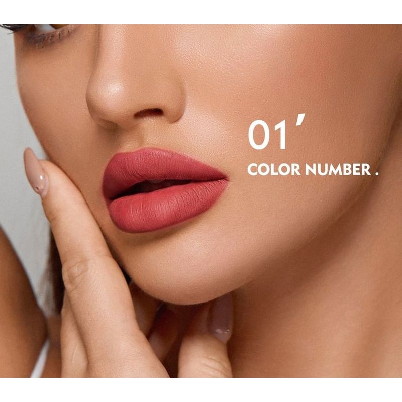 Pudaier - Dual Head Lip Liner & Lipstick - 16 Colors