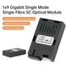 1.25G 1*9 Fiber Optic Module 1000M Gigabit SC Single Mode Single Fiber 1310nm/1550nm Fiber Optic Transceiver 3KM/20KM