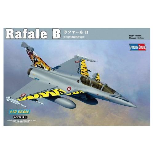 

Hobby Boss 1/72 Aircraft Series Rafale B Plastic Model 87245
