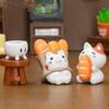 Miniature Bakery Cat Decoration Set of 7 All
