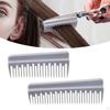 Grab Shear Comb Can Be Attached Scissors Easy To Clean for All Hair Types Hairdressing Brush