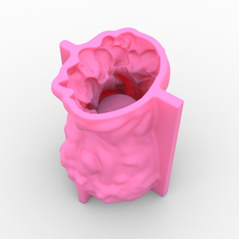 Goddess Concrete Silicone Pot Mold Succulent Flowerpot Clay Cement Plaster Molds DIY Home Garden Flower Pots Mould