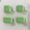 Matcha green love for AirPods 1 generation protective case second generation 1 generation pro1 apple bluetooth headset case simple