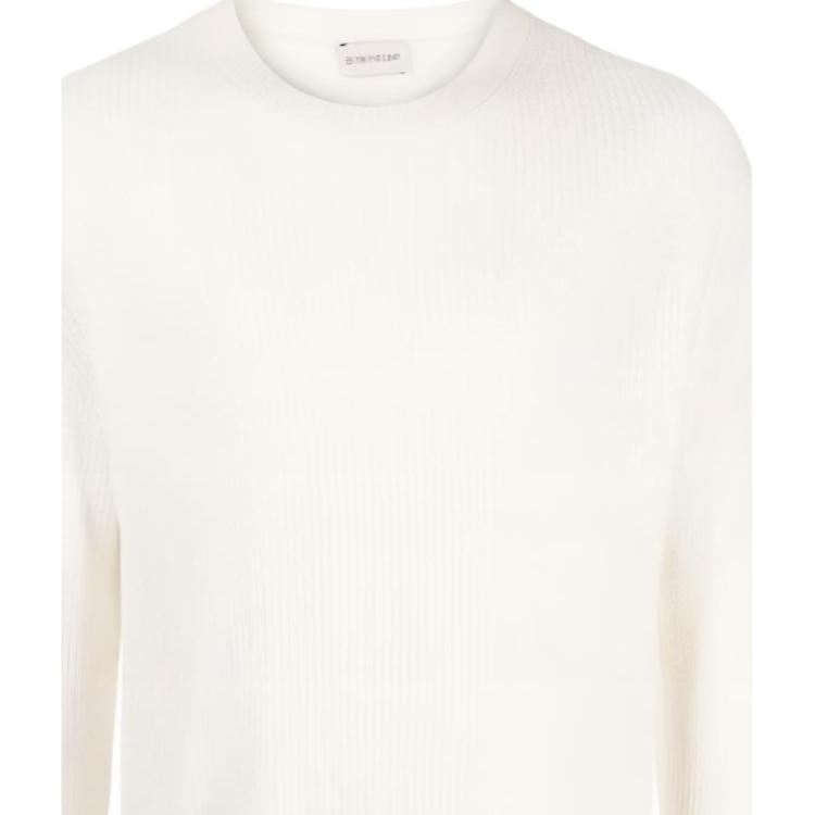 Moncler Waffle Knit Logo Patch Sweater H20919C00030M1900032