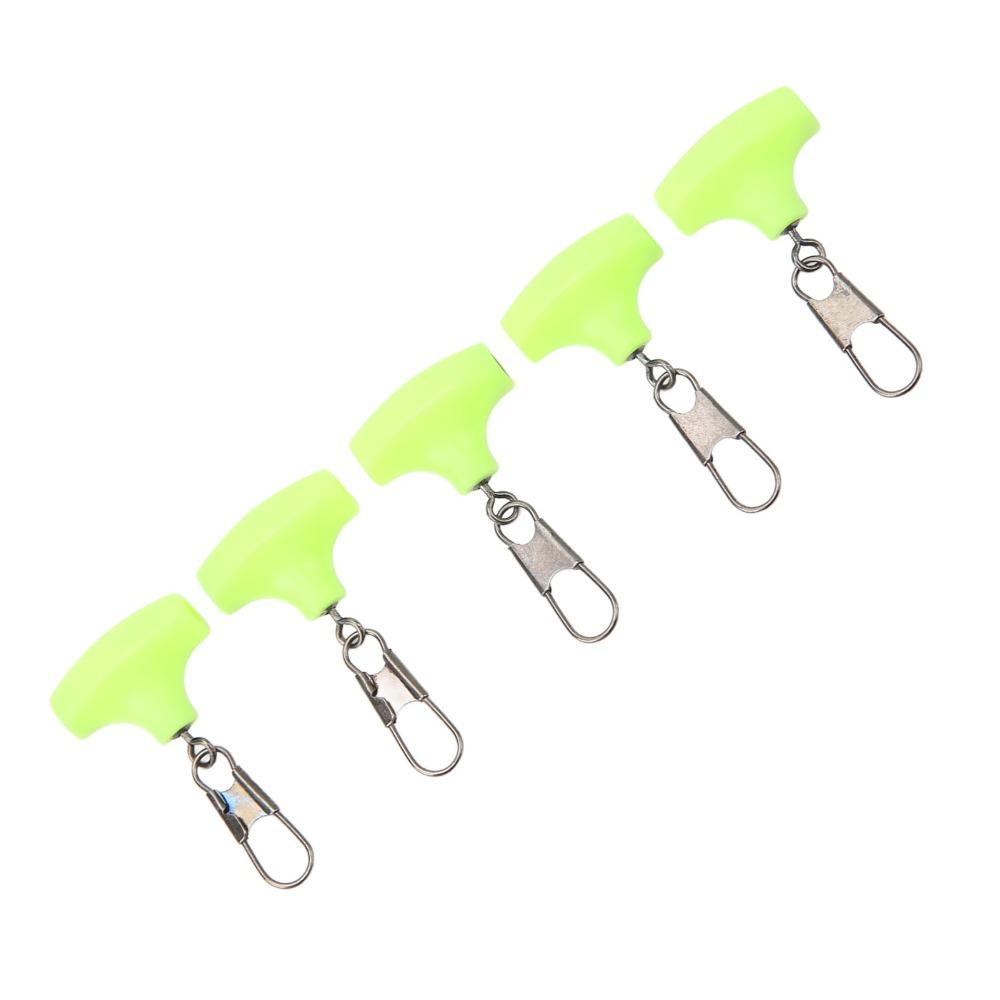 5PCS T Type Fishing Float Connector 360 Rotation Float Connector  Sea Fishing