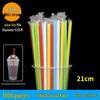 OEING Individually Wrapped Disposable Beverage Straws