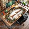 Christmas Custom Name Printed Mouse Pad Non Slip Desk Mat For Office Gaming Home Use Holiday Gift
