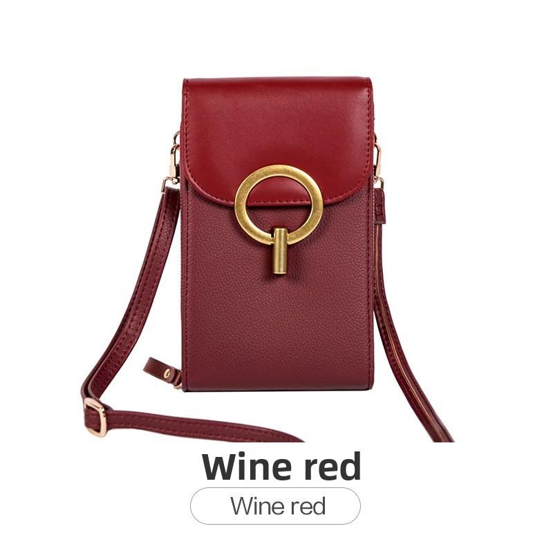 Mobile Phone Bag Female Messenger Mini Small Bag Versatile Function Mobile Phone Bag