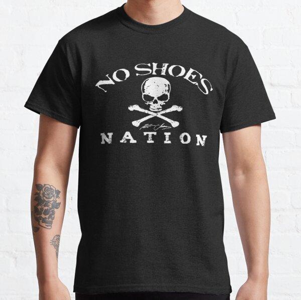 Live in No Shoes Nation Shirt Kenny Chesney Save It for a Rainy Day Pirate Flag L