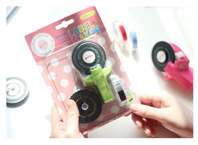 Mini Manual Embossed Label Printer - Korean Motex Style