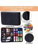 Large Portable Sewing Kit for Home,  Set. 20x14cm, with Threads, Needles, Scissors, Compact
