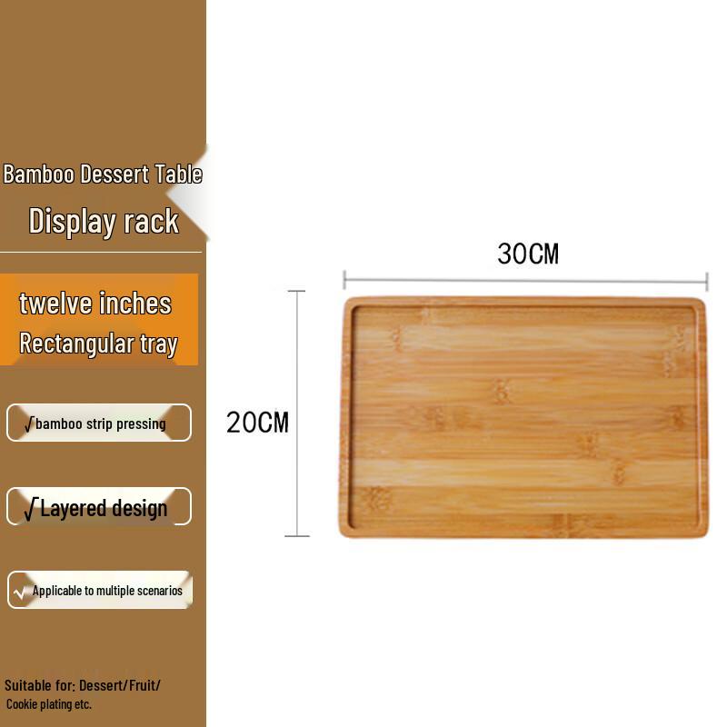 Bamboo Dessert Display Stand