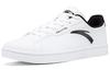 Men's Sneakers Anta Synthetic Leather Slip Resistant Abrasion Resistant Low top Skateboard Shoes Men's White