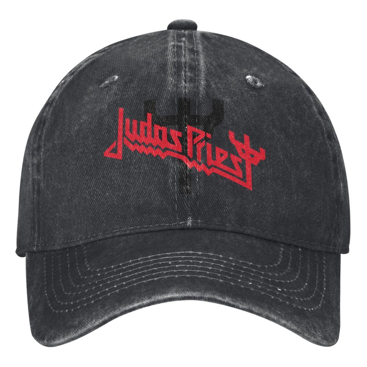 

2026 Judas Metal Band Priest Washed Baseball Cap English Heavy Metal Music Classic Trucker Hat Summer Unisex Teens Baseball Caps One Size