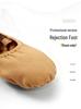 Girls' Soft Sole Stretchy Ballet Practice Shoes In Flesh Color
