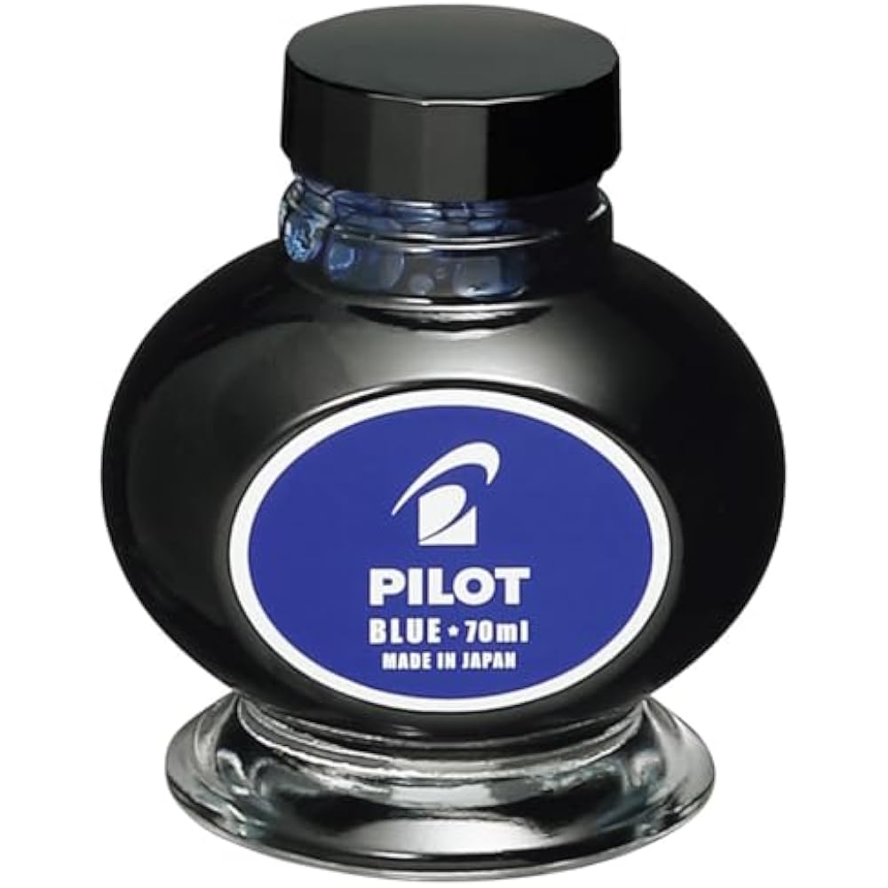 PILOT Ink General Writing Ink (Suitable for Plunger Suction Fountain Pens) Blue INK70L Pilot
