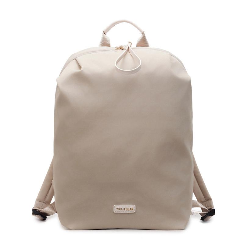 Autumn Simple Backpack for Men and Women Light Casual Schoolbag Travel Travel Commuter Backpack