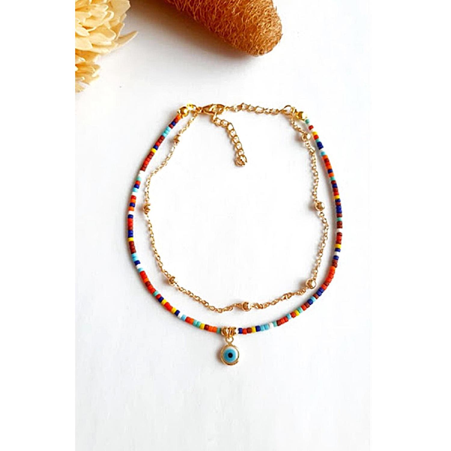 

2 Цепочка Цепочка Афганские бусины Сглаз