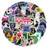 50 Sports-Themed Waterproof Graffiti Stickers for Cars, Phones, Laptops, and Travel Cases