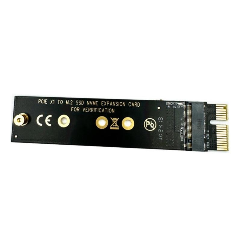Fast Speed PCIE3.0 1X 16X Adapter Card for M.2 NVME Soilid Disks Testing on 1X/16X Slots Without Chip Required